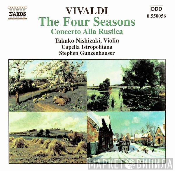 Antonio Vivaldi, Takako Nishizaki, Capella Istropolitana, Stephen Gunzenhauser - The Four Seasons, Concerto Alla Rustica