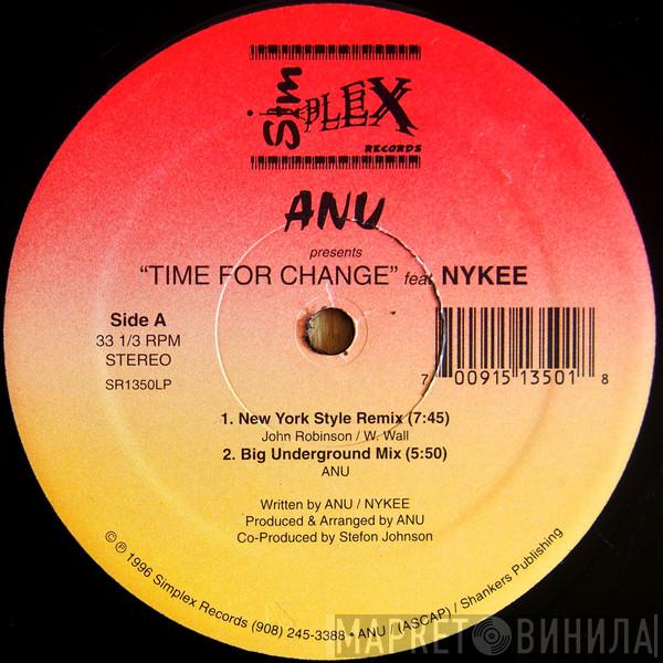 Anu, Nykee - Time For Change