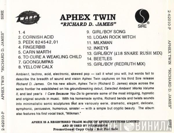  Aphex Twin  - Richard D. James Album
