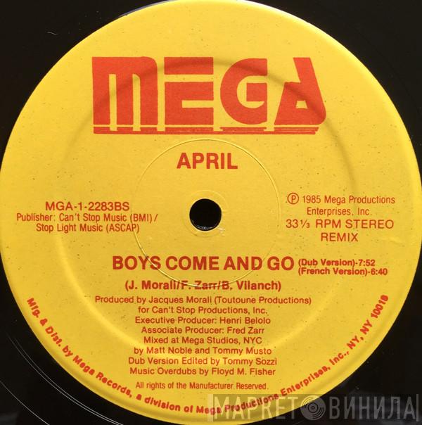 April Jaffe - Boys Come And Go