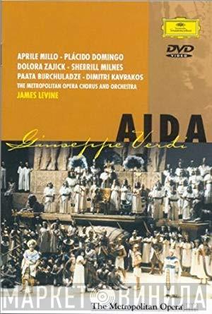 , Aprile Millo , Placido Domingo , Dolora Zajick , Sherrill Milnes , Paata Burchuladze , Dimitri Kavrakos And Metropolitan Opera Chorus , The Metropolitan Opera House Orchestra , James Levine   Giuseppe Verdi  - Aida