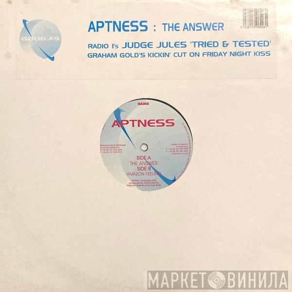 Aptness - The Answer