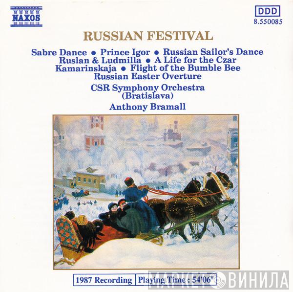 Aram Khatchaturian, Alexander Borodin, Reinhold Glière, Mikhail Ivanovich Glinka, Nikolai Rimsky-Korsakov, Slovak Radio Symphony Orchestra, Anthony Bramall - Russian Festival: 