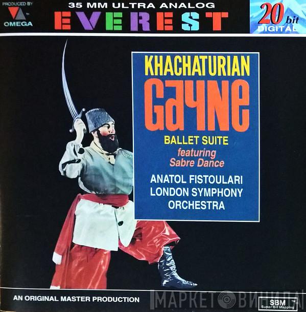 , Aram Khatchaturian , Anatole Fistoulari  The London Symphony Orchestra  - Gayne (Ballet Suite)