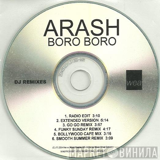  Arash  - Boro Boro (DJ Remixes)