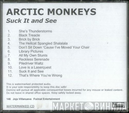  Arctic Monkeys  - Suck It And See