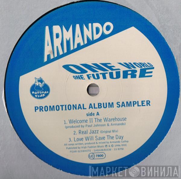 Armando - One World One Future - Promotional Album Sampler