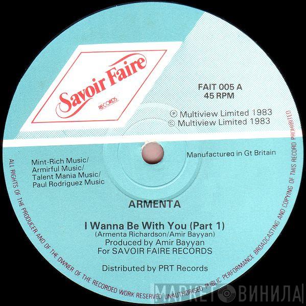 Armenta - I Wanna Be With You