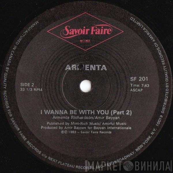  Armenta  - I Wanna Be With You