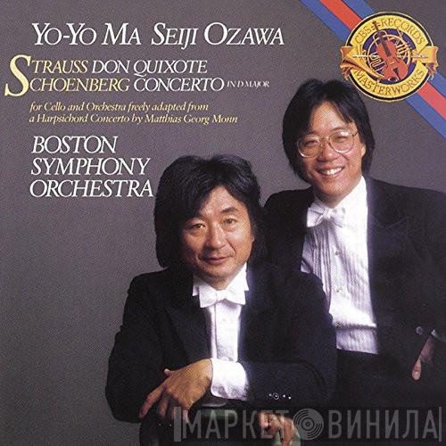 , Arnold Schoenberg , Richard Strauss - Yo-Yo Ma - Seiji Ozawa  Boston Symphony Orchestra  - Strauss Don Quixote - Schoenberg Concerto In D Major