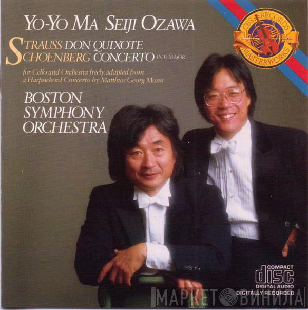 , Arnold Schoenberg , Richard Strauss - Yo-Yo Ma - Seiji Ozawa  Boston Symphony Orchestra  - Strauss Don Quixote - Schoenberg Concerto In D Major