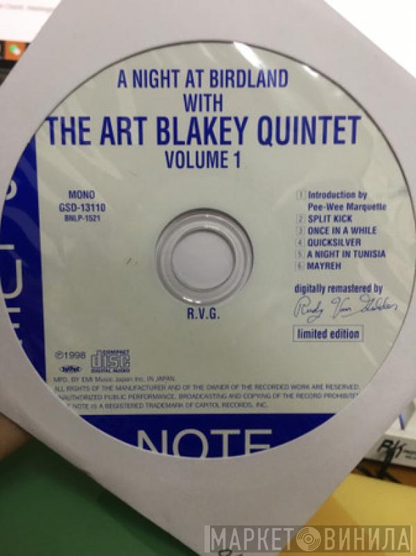  Art Blakey Quintet  - A Night At Birdland, Volume 1