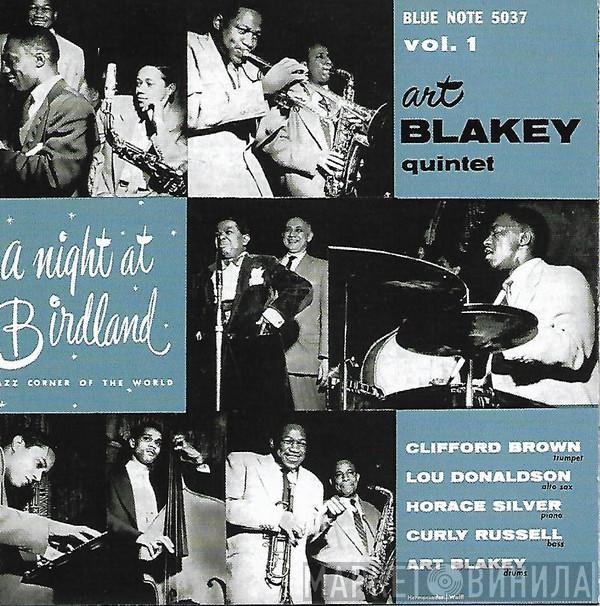  Art Blakey Quintet  - A Night At Birdland, Volume 1