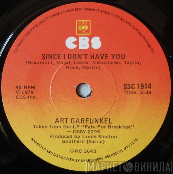  Art Garfunkel  - Since I Don't Have You