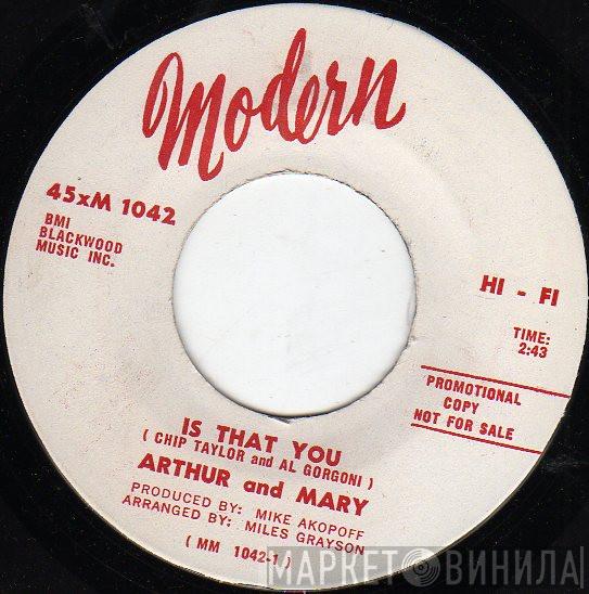 Arthur And Mary - Is That You / Let's Get Together