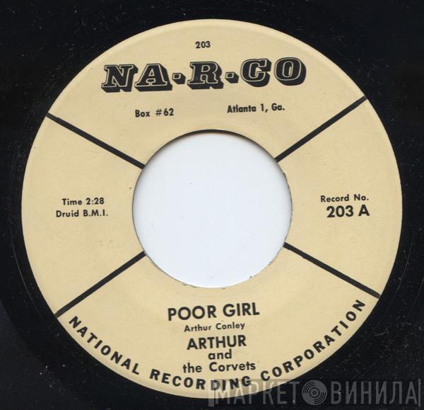  Arthur And The Corvets  - Poor Girl / Darling I Love You