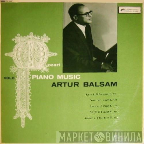 Arthur Balsam, Wolfgang Amadeus Mozart - Piano Music Vol 8