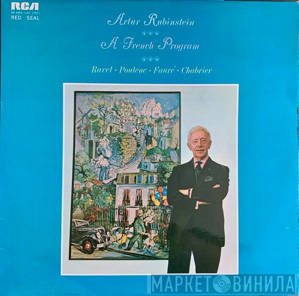 Arthur Rubinstein - A French Program