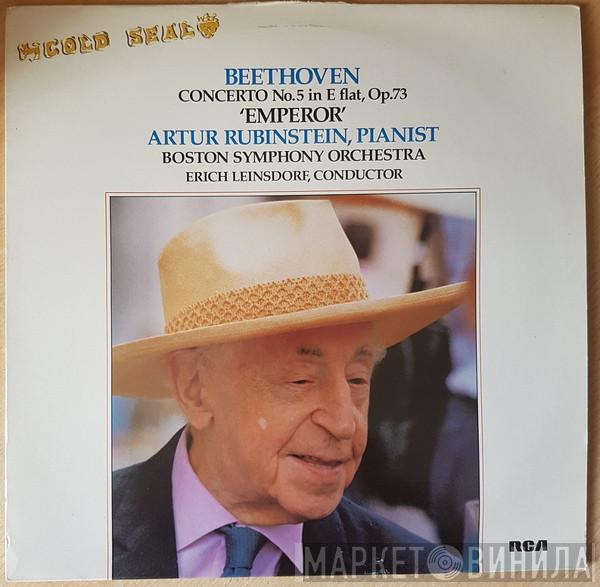 Arthur Rubinstein, Boston Symphony Orchestra, Erich Leinsdorf - Beethoven 'Emperor' Concerto No. 5 In E Flat, Op.73