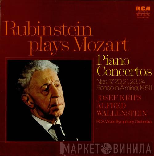 Arthur Rubinstein, Wolfgang Amadeus Mozart, Josef Krips, Alfred Wallenstein - Piano Concertos No. 17, 21, 23, 24