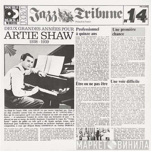 Artie Shaw And His Orchestra - Deux Grandes Années Pour: 1938-1939