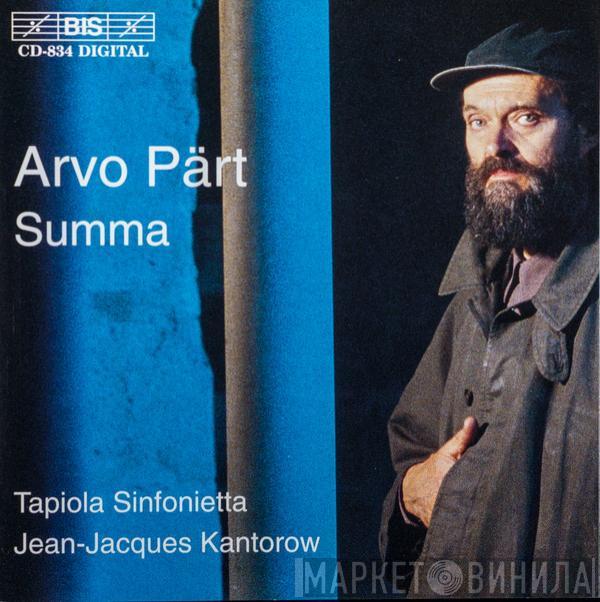 Arvo Pärt - Summa