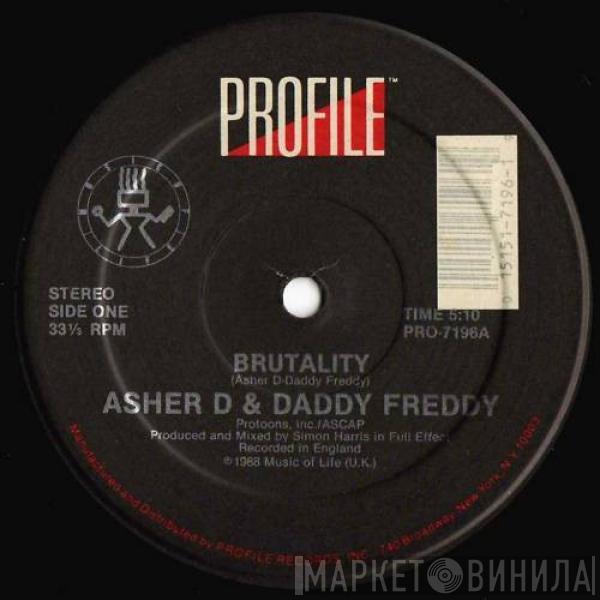 Asher D & Daddy Freddy - Brutality