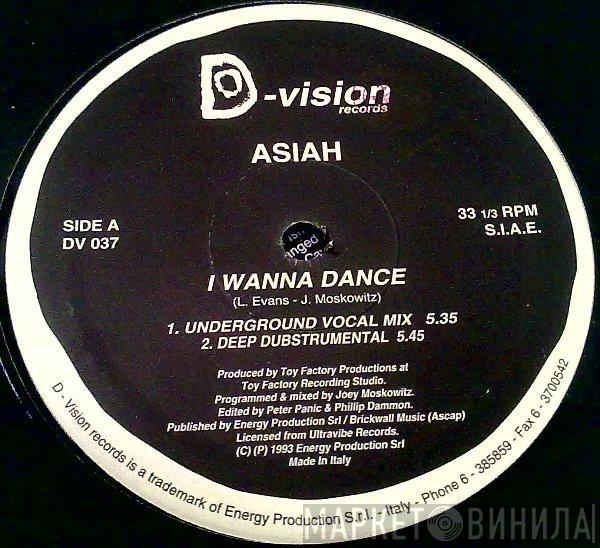 Asiah Victoria   - I Wanna Dance / Party