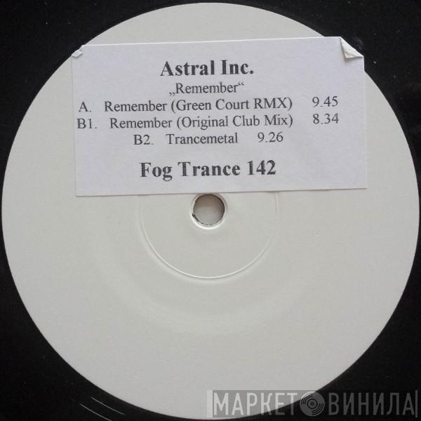 Astral Inc. - Remember