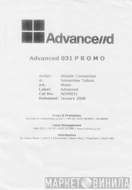 Atlantic Connection - Remember Tullum / Water