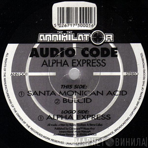 Audio Code - Alpha Express