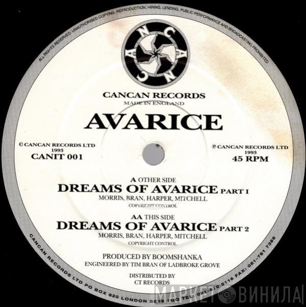 Avarice - Dreams Of Avarice