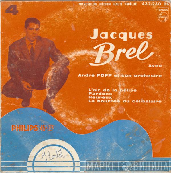 Avec Jacques Brel  André Popp Et Son Orchestre  - 4