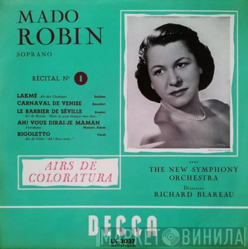 Avec Mado Robin Direction The New Symphony Orchestra Of London  Richard Blareau  - Recital N°1 - Airs De Coloratura