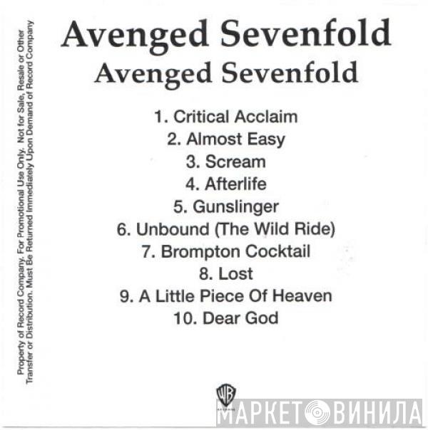  Avenged Sevenfold  - Avenged Sevenfold