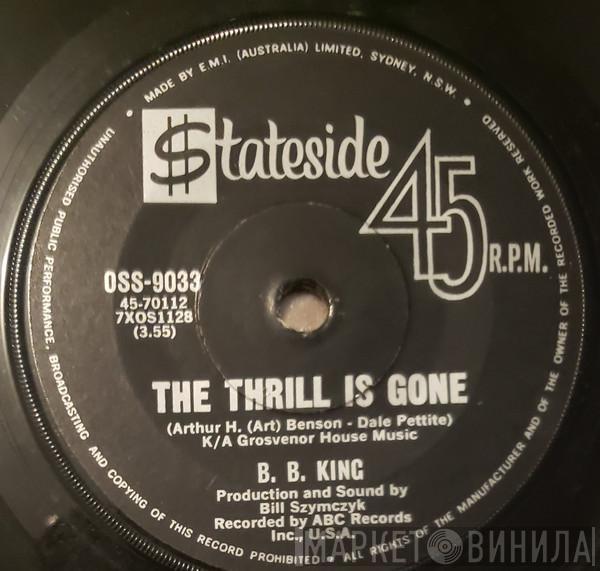  B.B. King  - The Thrill Is Gone / You're Mean