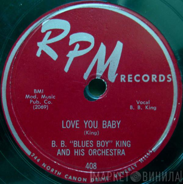  B.B. King Orchestra  - Love You Baby / The Woman I Love