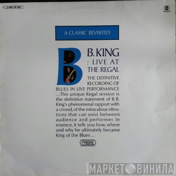  B.B. King  - Live At The Regal