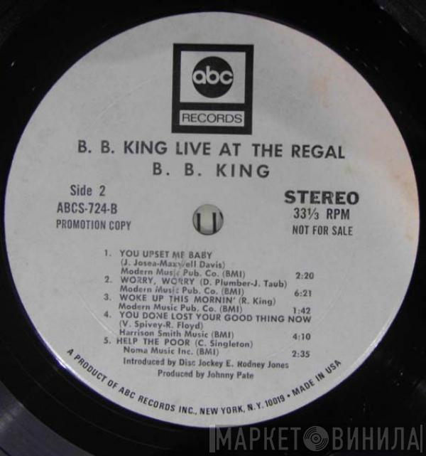  B.B. King  - Live At The Regal