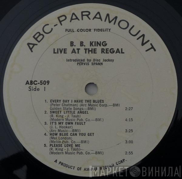  B.B. King  - Live At The Regal