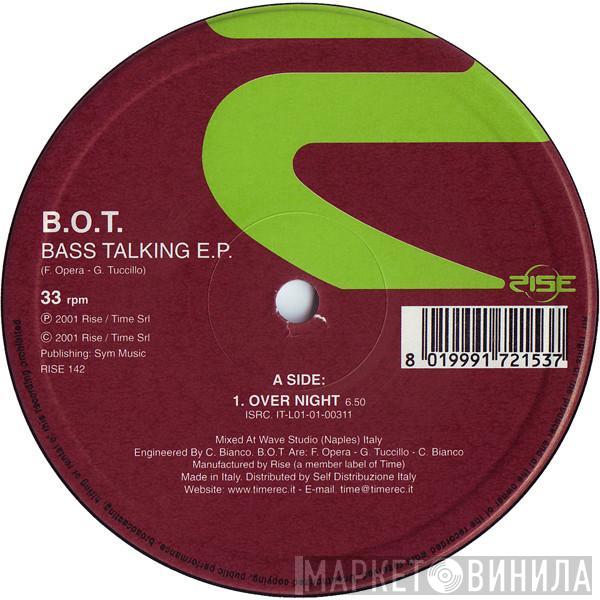 B.O.T. - Bass Talking E.P.