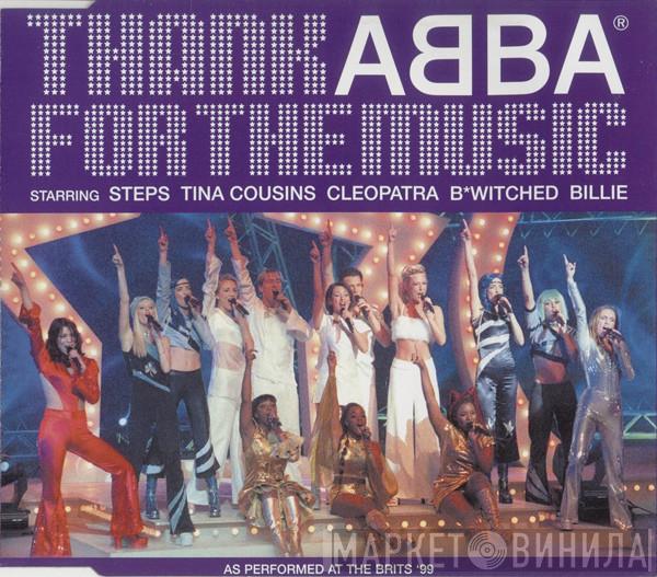 B*Witched, Billie Piper, Cleopatra, Steps, Tina Cousins - Thank ABBA For The Music