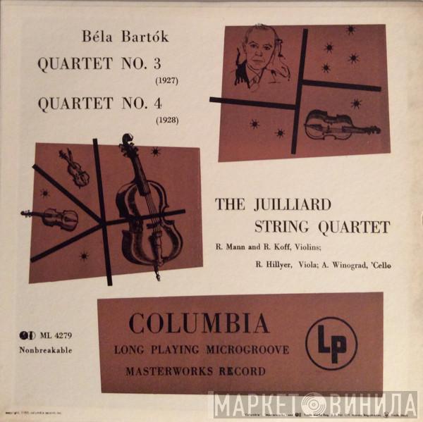 Béla Bartók, Juilliard String Quartet - Quartet No. 3 (1927) / Quartet No. 4 (1928)