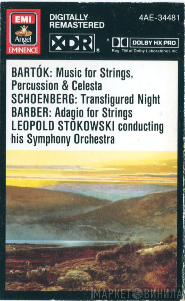 , Béla Bartók , Arnold Schoenberg , Samuel Barber  Leopold Stokowski  - Bartok: Music For Strings, Percussion & Celeste; Schoenberg: Transfigured Night; Barber: Adagio For Strings