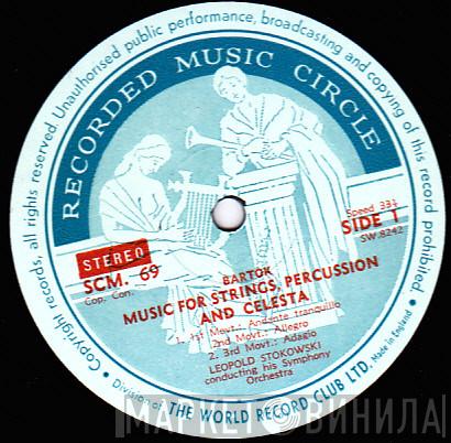 Béla Bartók, Frank Martin , Leopold Stokowski, Leopold Stokowski And His Symphony Orchestra - Music For Strings, Percussion And Celesta - Petite Symphonie Concertante For Harp, Harpsichord, Piano And Two String Orchestras