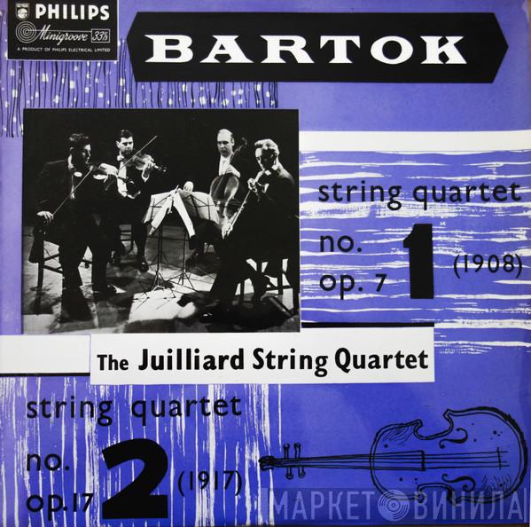 Béla Bartók, Juilliard String Quartet - String Quartet No. 1 Op. 7 (1908), String Quartet No. 2 Op. 17 (1917)