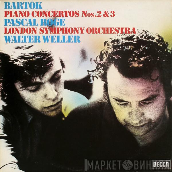 , Béla Bartók , Pascal Rogé , The London Symphony Orchestra  Walter Weller  - Piano Concertos Nos. 2 & 3