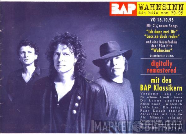  BAP  - Wahnsinn - Die Hits Von 79-95