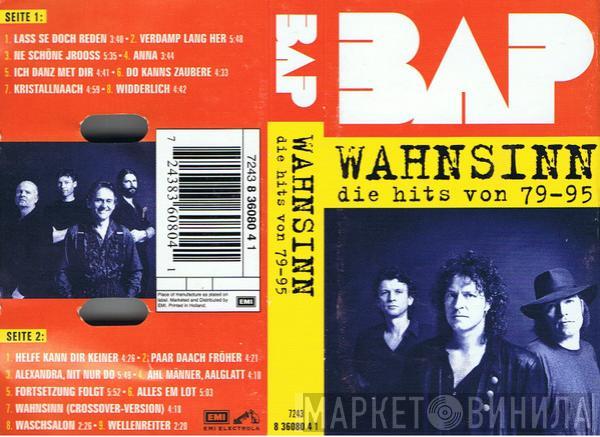  BAP  - Wahnsinn - Die Hits Von 79-95