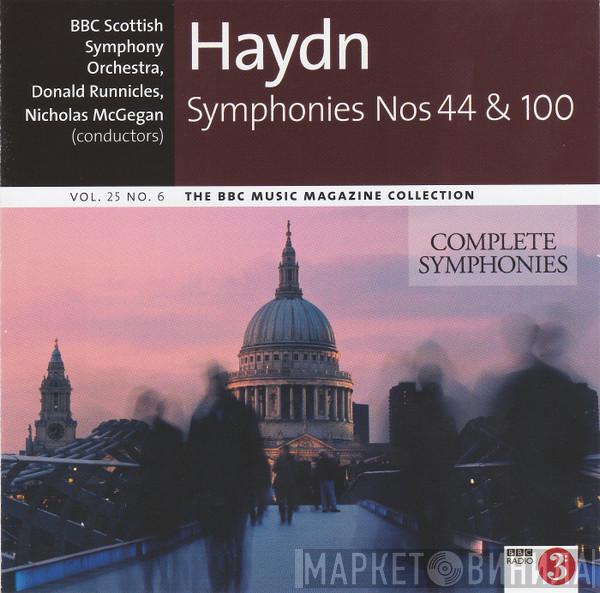 BBC Scottish Symphony Orchestra, Donald Runnicles, Nicholas McGegan, Joseph Haydn - Symphonies Nos 44 & 100